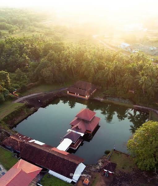 Ananthapura Lake Temple Kasaragod view