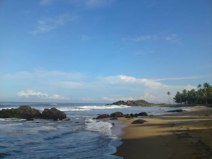 Chembirika Beach Kasaragod view