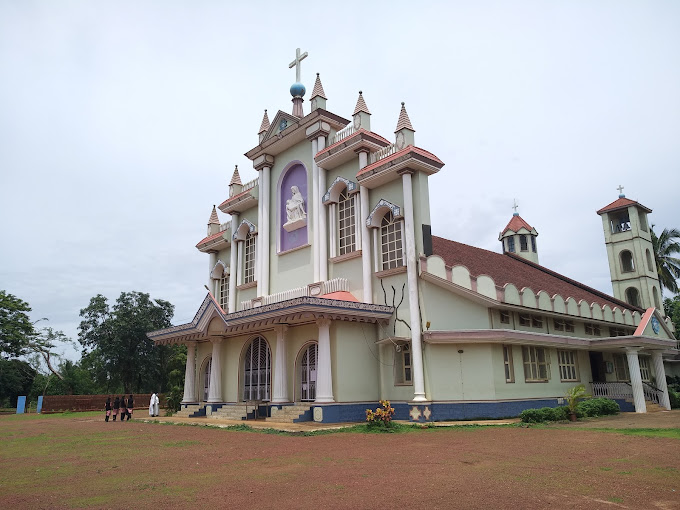 Our lady of Dolours Church Bela Kasaragod kerala